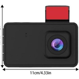 Resim Didadodo Eventerde 1080p Araç Kamerası, 1080p Full Hd Sürüş Kaydedici Video 