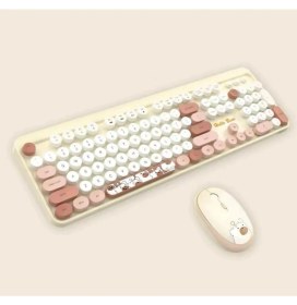 Resim sbodurhome Hello Bear Sütlü Çay Klavye Mouse Set 