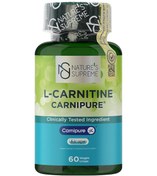 Resim Natures Supreme L-Carnitine Carnipure 60 Kapsül Aromasız 