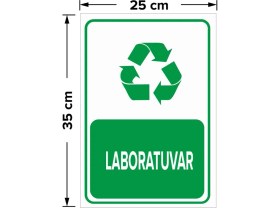 Resim Mıgnatıs - Laboratuar Levhası - Sac Malzeme 25 x 35 cm 
