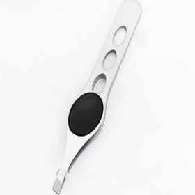 Resim Zehra Aksesuar Profesyonel metal cımbız 10 cm siyahlı 