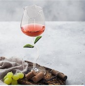 Resim Gül Şeklinde S Şeklinde Bardak Takımı Parti Düğün Sevgililer Günü Sürdürülebilir Hediye - 9 280ml Yeşil 