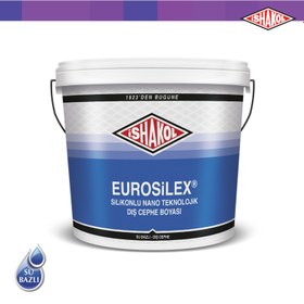 Resim İshakol Eurosilex Silikonlu Dış Cephe Boyası - 2,5L / Açık Gri 