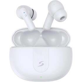 Resim dual band Soultech MagicPro BH050B ANC+ENC+IPX5 Bluetooth Kulaklık Beyaz 