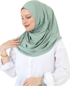 Resim Modish Group Hazır Giyim Türban Yumuşak Başörtü Şal - Açık Yeşil 