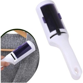 Resim Renkli Taşınabilir Elektrostatik Evcil Hayvan Tüyü Temizleme Aleti 