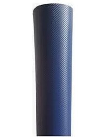 Resim Koyu Lacivert Karbon Folyo Havakanallı 152 Cm X 2 Mt 