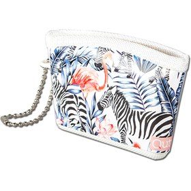 Resim QUTU Q-pouch Zebra Desenli Cüzdan 