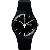 Resim Swatch Mono Black Again Erkek Kol Saati SO29B704 