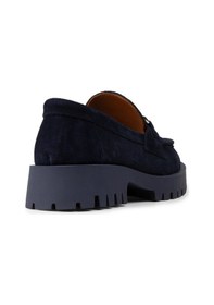Resim Deery Kadın Hakiki Süet Lacivert Tokalı Loafer - 02037zlcvc01 Lacivert 