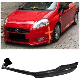 Resim Fiat Punto Grande Ön Ek Karlık Mat Siyah Plastik 2005 2006 2007 2008 2009 Makyajsız Kasa 