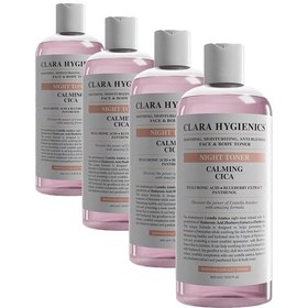 Resim Calming Cica Antiblemish Face And Body Vegan Night Toner 400ml Tonik 4 Paketi Açık Beyaz 