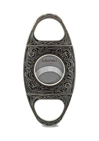 Resim Lubinski Metal Puro Kesici Lazer Bıçak Kabartma İşlemeli Black 60ring 