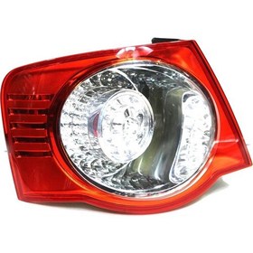 Resim Vw Volkswagen Jetta 2006-2010 Sol Arka Dıştaki Stop Lambası LED 1K5945095G 1K5945095M 