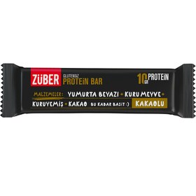 Resim ZÜBER Kakaolu Protein Bar 40g 