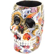 Resim Dolıty Kafatası Masa Düzenleyici Kalemlik Kozmetik Makyaj B 