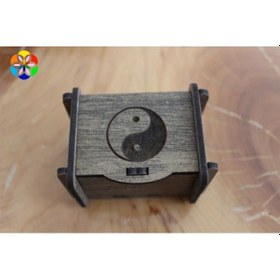 Resim Hediye, Değerli Taş, Pandül & Takı Kutusu Küçük Boy Yin Yang 