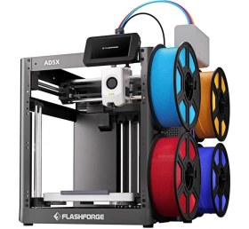 Resim Flashforge AD5X 3D Yazıcı Gelişmiş Çok Renkli Baskı Teknolojisi ile 220 x 220 x 220 mm Alan 