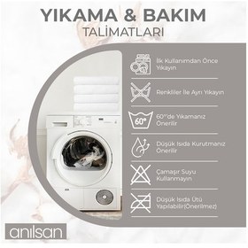 Resim Antrasit Greek Ayak Havlusu - 50x70 Cm, 245 Gr, %100 Pamuk, Spa Ve Otel Banyo Paspası, Günlük Kullanıma Antrasit 