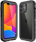 Resim İphone Uyumlu 13 Pro Max Kılıf 1-1 Su Geçirmez Kılıf 