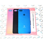 Resim Xiaomi Mi 8 Lite Arka Kapak Batarya Pil Kapağı (Cam). 