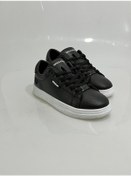 Resim 2885 Wickers Siyah-beyaz Kalp Desenli Bayan Spor Ayakkabısı Siyah - Beyaz 