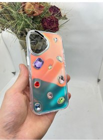 Resim iPhone Uyumlu 16 Glamshell Kılıf Emerald Glow 