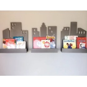 Resim Hommy City Lake Montessori Duvar Rafı 