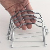 Resim Metal Mini Kil Kesici DIY Seramik - El Oyma Araçları için Kil El Sanatları Seramik Araçları Mini Kil Kesici 