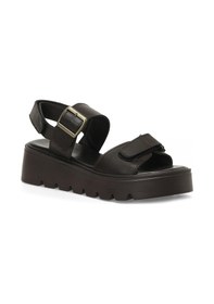 Resim Polaris 325583.z 5fx Kahverengi Kadın Dolgu Topuk Sandalet 000000000101985623 Kahverengi 