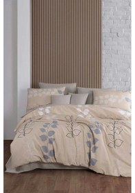 Resim Çift Kişilik Nevresim Takımı Pamuklu Doğal Esinti Renkli 