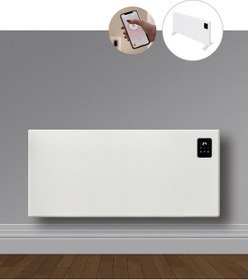 Resim AEON Elektrikli Panel Konvektör Isıtıcı Wifi 2000 Watt Beyaz 