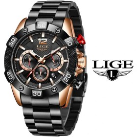 Resim Hanyang Gül Altın Siyah S Lıge 2021 Yeni Moda Mavi Erkek Saatler Top Marka Lüks Saat Spor Chronograph Su Geçirmez Kuvars Izle Erkekler Relogio Masculino (Yurt Dışından) 