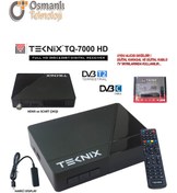 Resim Teknoline Tq 7000 Hd Dvb T Dvb C Receiver 