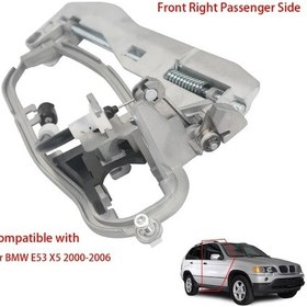 Resim Xuweiwei For Bmw X5 E53 Rear Left Driver Side Kapı Kolu Seti Çinko Alaşım Kolay Montaj 