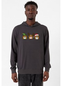 Resim 3 Wise Beagles Christmas Füme Erkek 2ip Kapşonlu Füme 