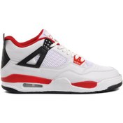 Resim Aspor Beyaz Siyah Erkek Hi Sneaker 