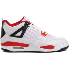 Resim Aspor Beyaz Siyah Erkek Hi Sneaker 