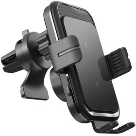 Resim Nettech Nt-chc07 15w Wireless Charger Araç Içi Telefon Tutucu 