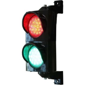 Resim Hayat Trafik Ledli İkili Sinyal Verici, Trafik Lambası 100 mm 