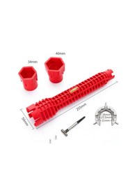 Resim Amamia Musluk Anahtarı Ergonomik Tasarım Musluk Lavabo Takma Anahtarı 