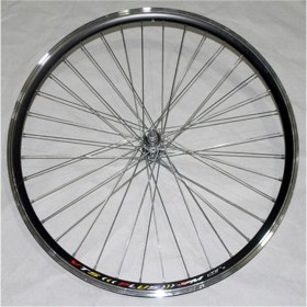 Resim Bisiklet 26 Çift Kat Jant Seti Ön Arka Takım Siyah Akortlu Tak Kullan 