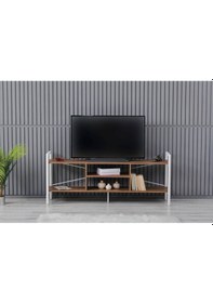 Resim Sehpol Tv Sehpası 160x35x65 Cm Beyaz Richmood 
