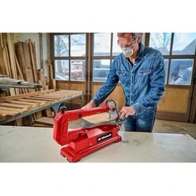 Resim Tezgah Dekupaj Testere Tc-Ss 406 E (120 W, 50 mm Kesme Yüksekliği, 47° Eğilebilir Tabla, Değişken Hız, Üfleyici, 2 Testere Bıçağı Dahil) 
