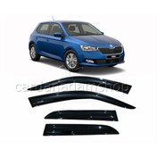 Resim 2018 Skoda Fabia Cam Rüzgarlığı 4 Parça 