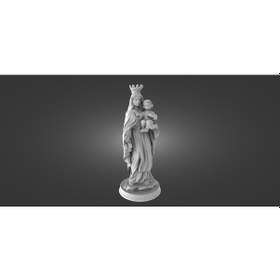 Resim Opencart Bebek İsa Heykeli İle Meryem Ana Sadece Plastik Aparattır 