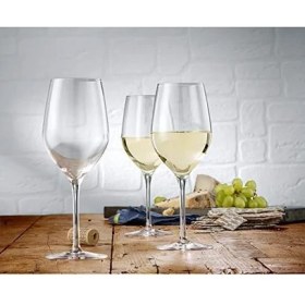 Resim 6'lı Beyaz Şarap Kadehi 