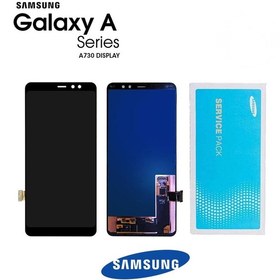 Resim Samsung Uyumlu Galaxy A8 Plus 2018 A730 Lcd Ekran Dokunmatik Siyah Hk Servis 