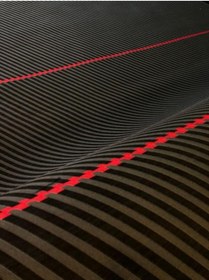 Resim Gülkan Ticaret Alpıne Desen Kırmızı Çizgili Koltuk Döşeme Kumaşı 