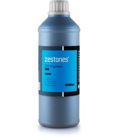 Resim Zestones Dtf Pigment Mürekkep Cyan (1000 ML) 
